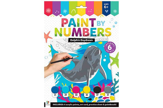 HINKLER PAINT BY NUMBERS - DOLPHIN DAYDREAM
