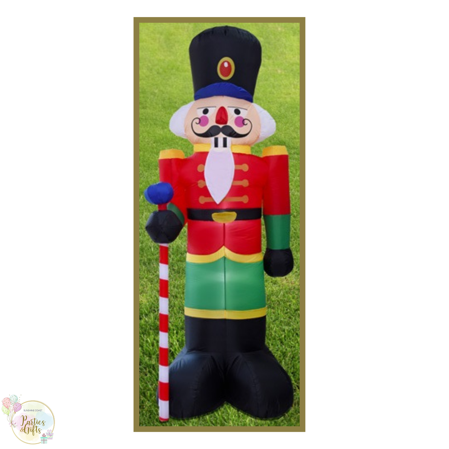 CHRISTMAS INFLATABLE NUTCRACKER 240CM
