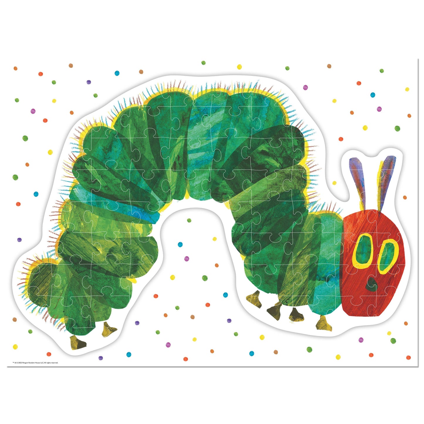 HINKLER SHAPED FLOOR HUNGRY CATERPILLAR PUZZLE