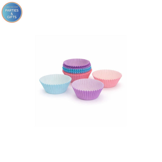 PASTEL CUPCAKE BAKING CUPS - PACK OF 100