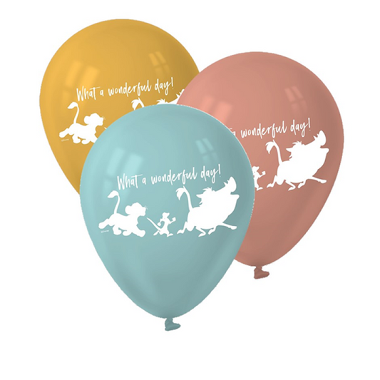 THE LION KING LATEX BALLONS 30.4CM - PACK OF 6