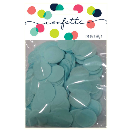 LIGHT BLUE PAPER CONFETTI - 28G