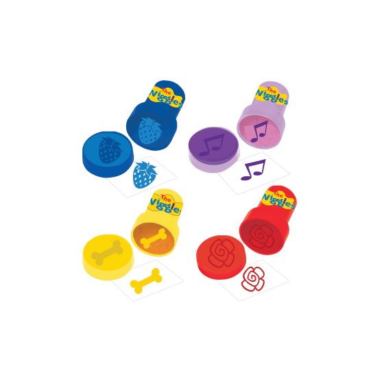 THE WIGGLES STAMPER SET - PACK OF 4