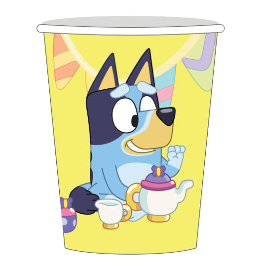 BLUEY 266ML PAPER CUPS - PACK OF 8