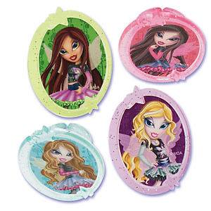 BRATZ CUPCAKE RINGS - PACK OF 12