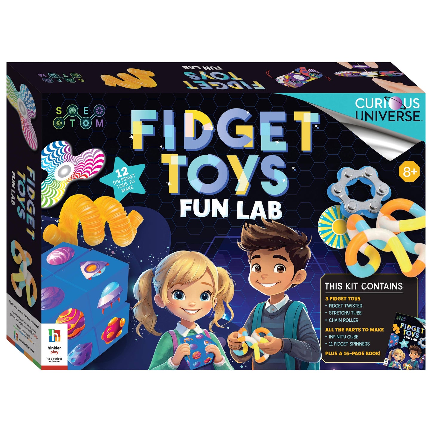 HINKLER CURIOUS UNIVERSE FIDGET TOY CREATION LAB