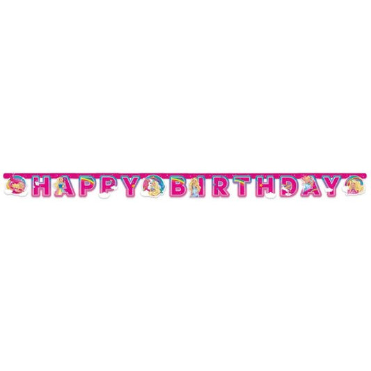 BARBIE DREAMTOPIA HAPPY BIRTHDAY BANNER - 2M