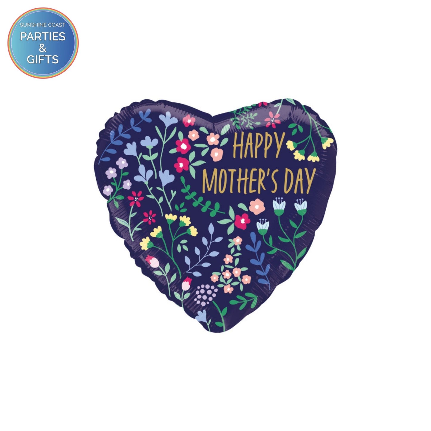 HAPPY MOTHER'S DAY FLORAL FOIL BALLOON - 43CM
