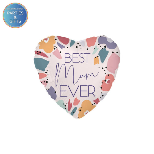 BEST MUM EVER FOIL BALLOON - 43CM