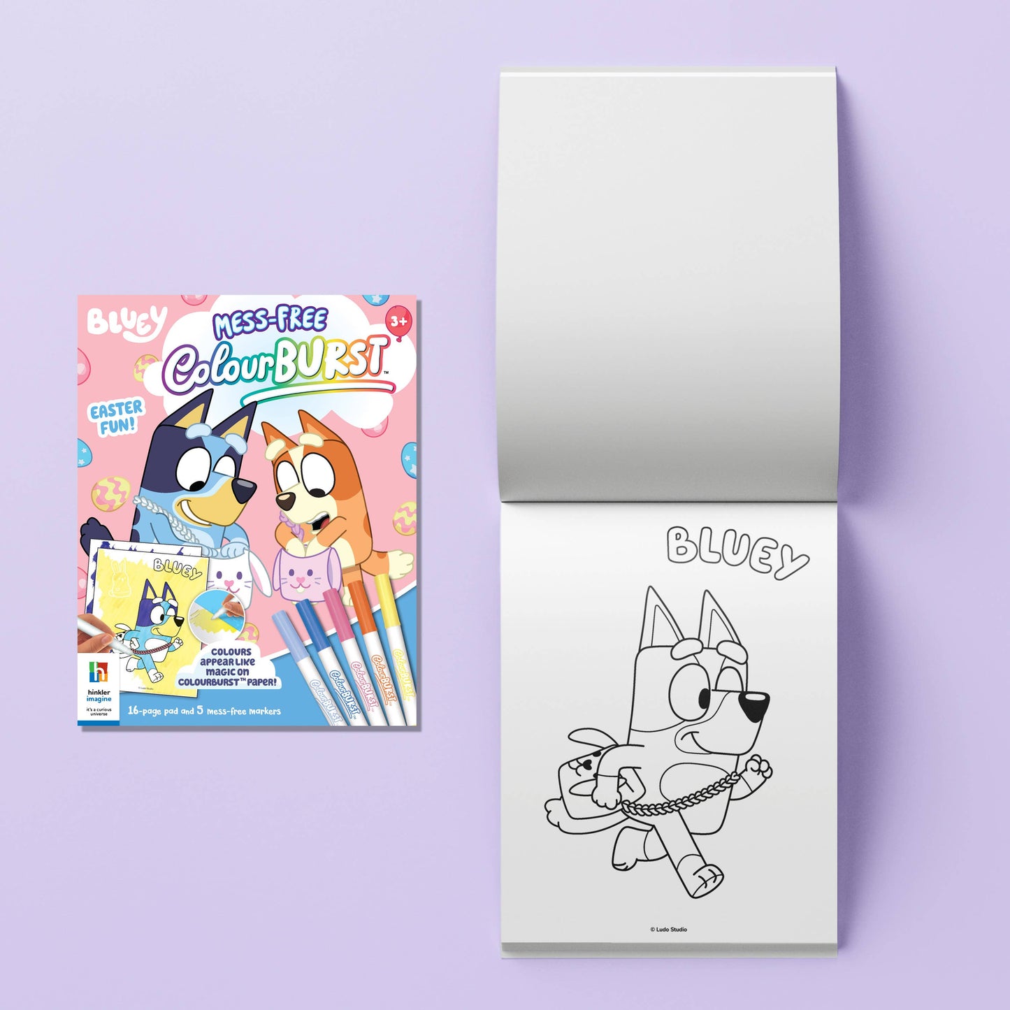 HINKLER INKREDIBLES ACTIVITY KIT BLUEY EASTER