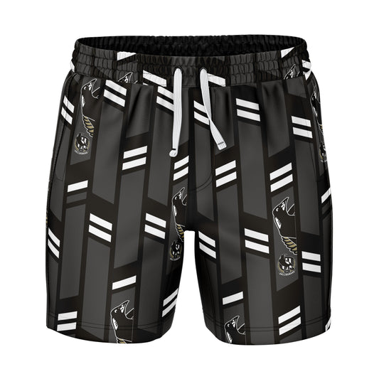 AFL RIVIERA VOLLEY SWIM SHORTS - COLLINGWOOD MAGPIES