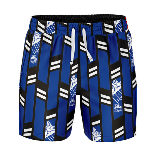 AFL RIVIERA VOLLEY SWIM SHORTS - NORTH MELBOURNE KANGAROOS