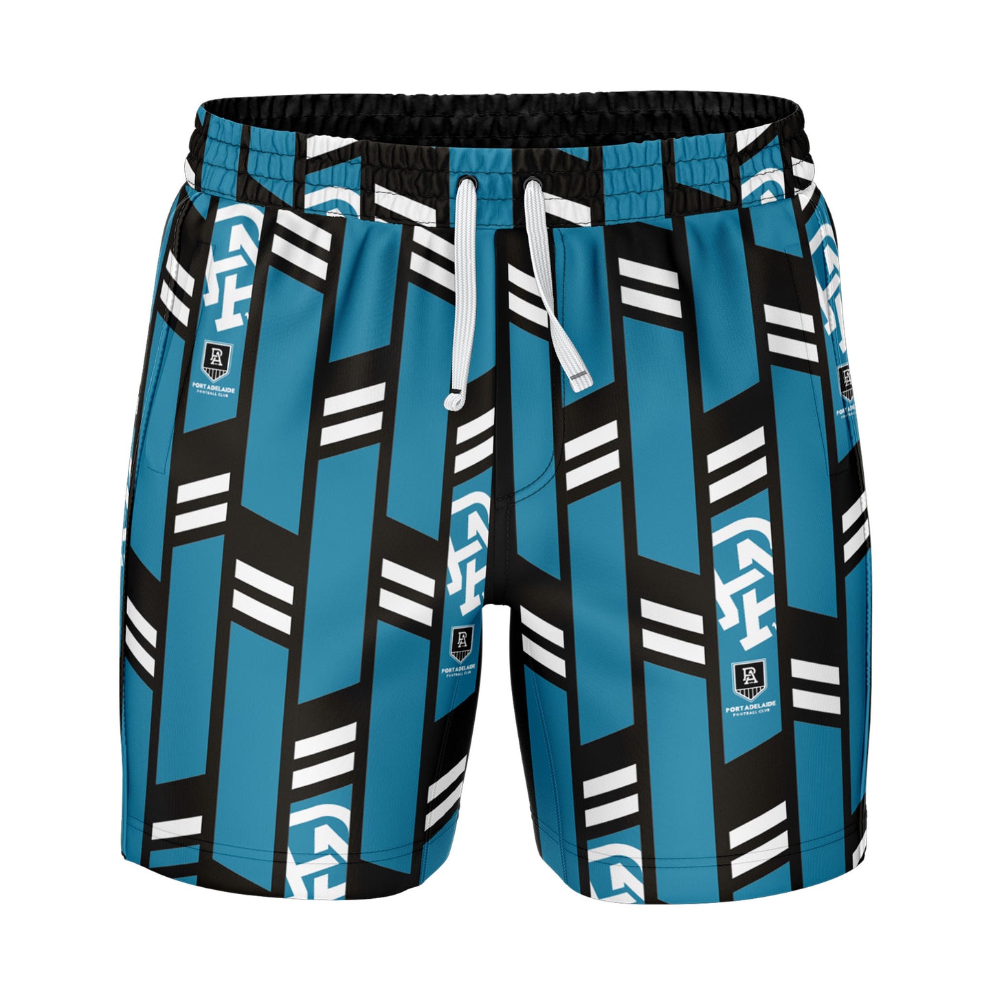 AFL RIVIERA VOLLEY SWIM SHORTS - PORT ADELAIDE POWER