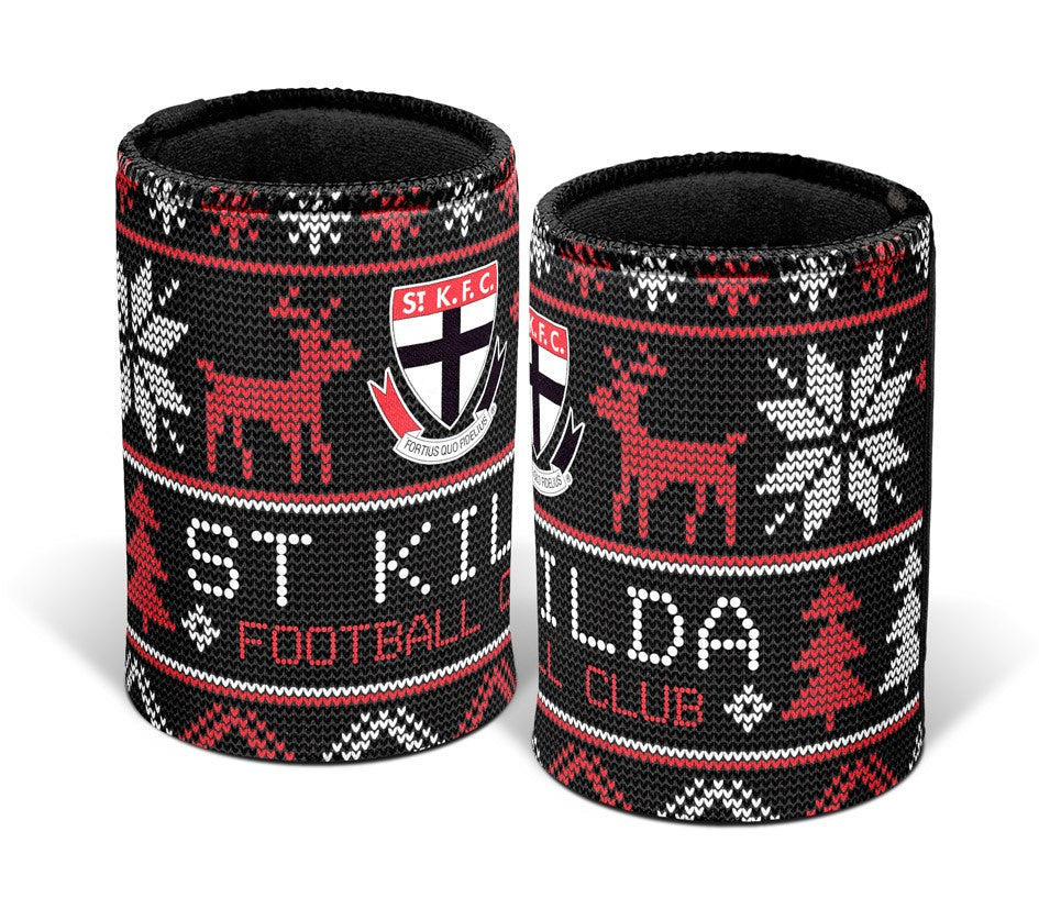AFL ST KILDA SAINTS XMAS CAN COOLER