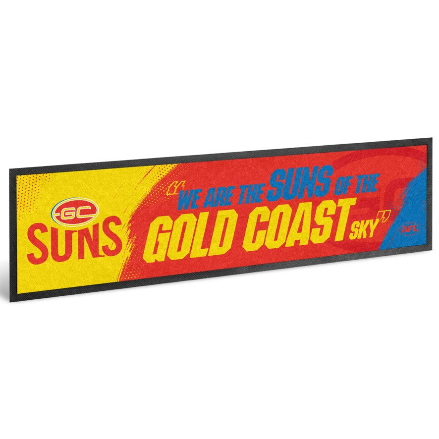 AFL GOLD COAST SUNS BAR RUNNER