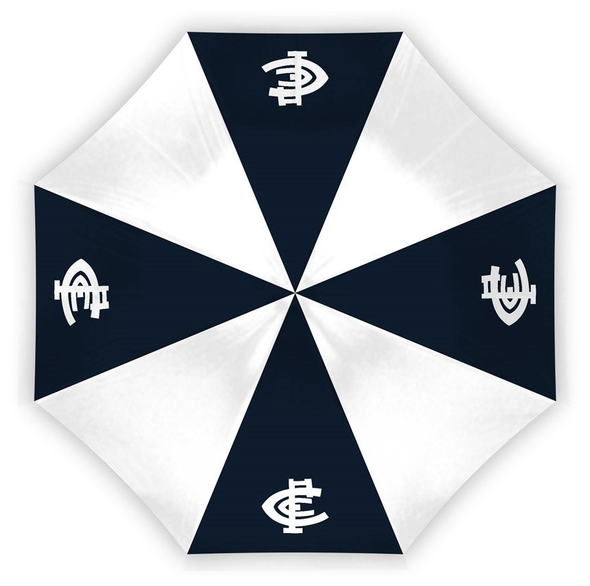AFL COMPACT UMBRELLA - CARLTON BLUES