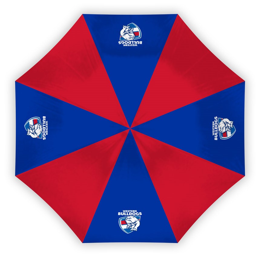 AFL COMPACT UMBRELLA - WESTERN BULLDOGS