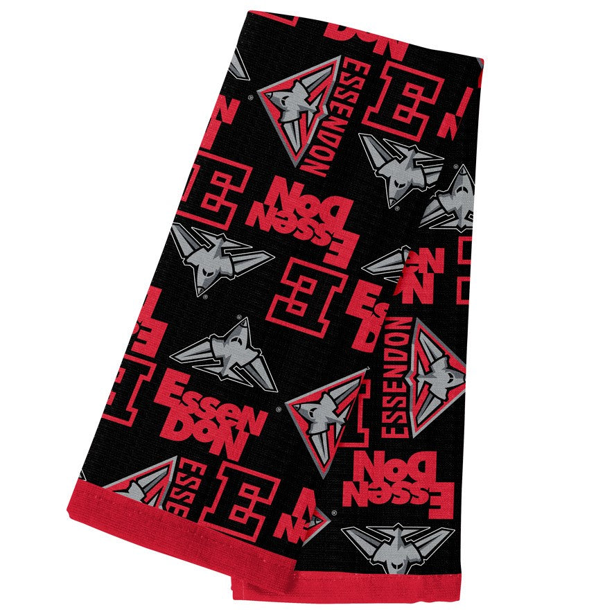 AFL ESSENDON BOMBERS TEA TOWEL