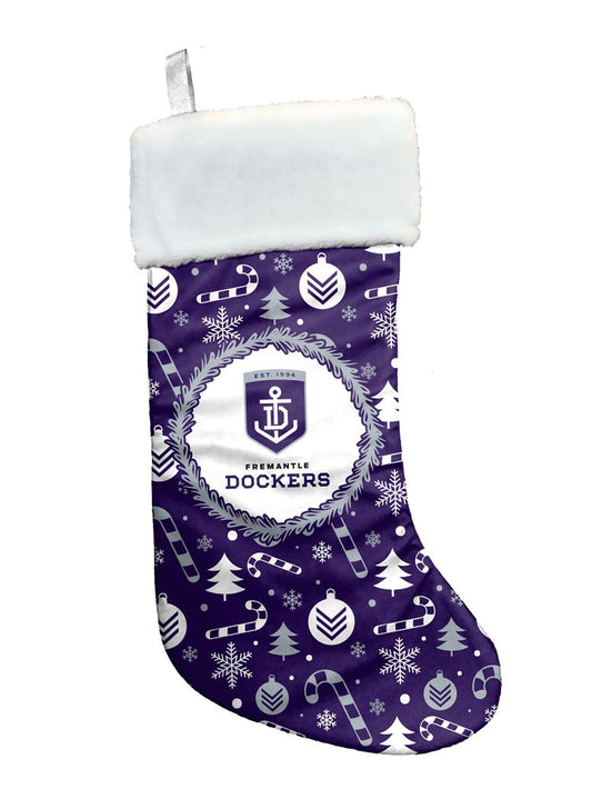 AFL FREMANTLE DOCKERS XMAS STOCKING