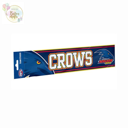 AFL ADELAIDE CROWS BUMPER STICKER