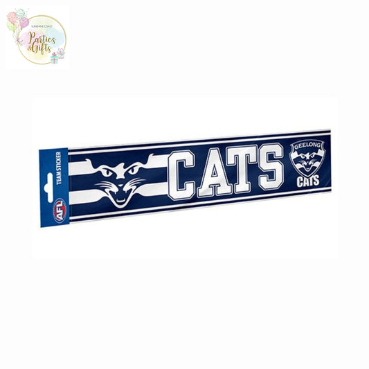 AFL GEELONG CATS BUMPER STICKER