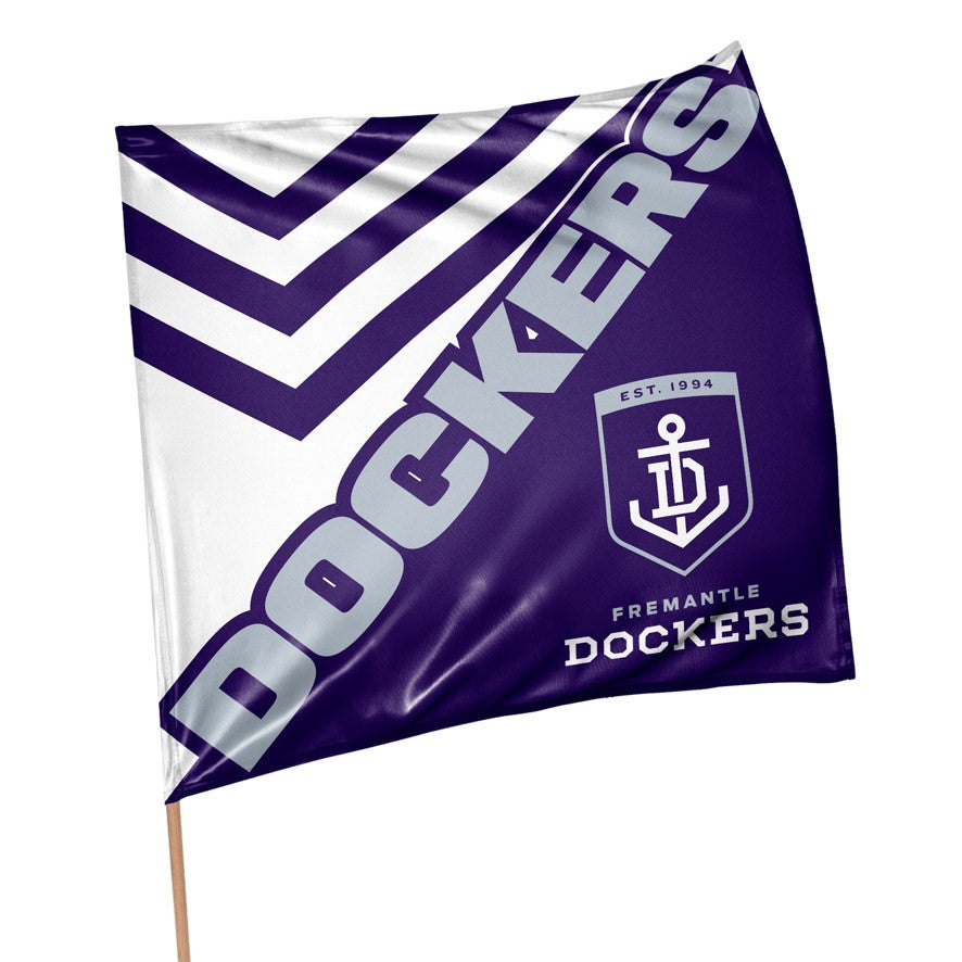 AFL SUPPORTER 70CM FLAG - FREMANTLE DOCKERS