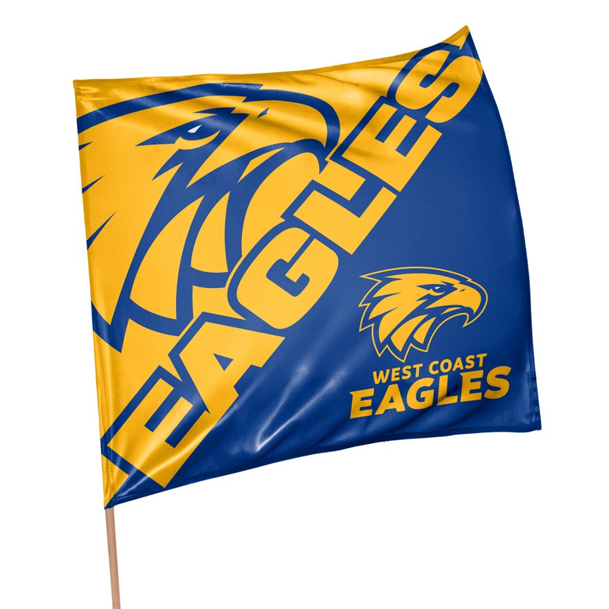 AFL SUPPORTER 70CM FLAG - WEST COAST EAGLES