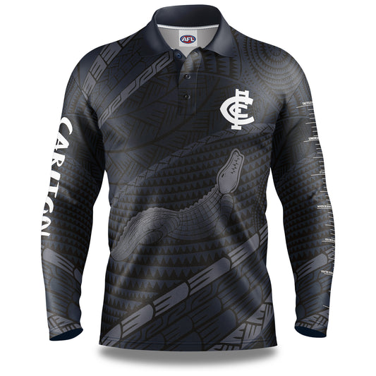 AFL KOEDAL FISHING SHIRT - CARLTON BLUES