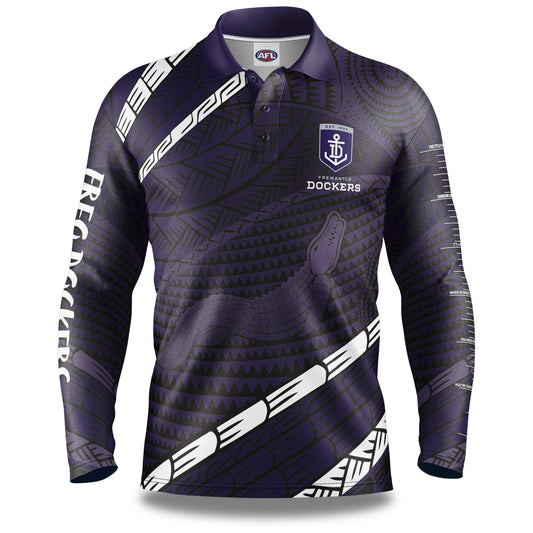 AFL KOEDAL FISHING SHIRT - FREMANTLE DOCKERS