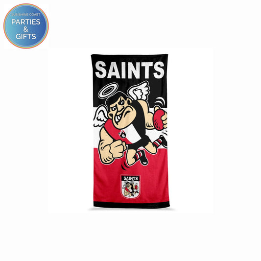 AFL JUMBO BEACH TOWEL - ST KILDA SAINTS