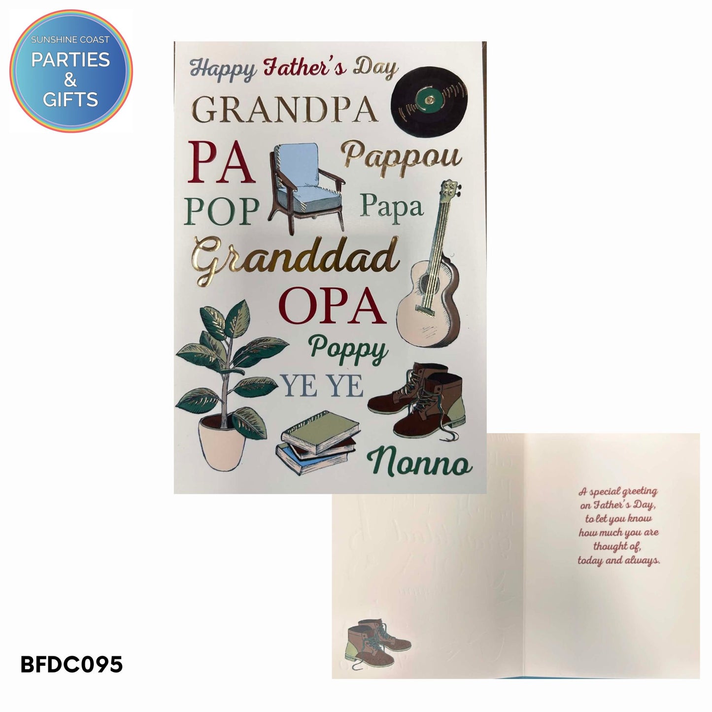 FATHERS DAY CARD - GRANDPA ETC