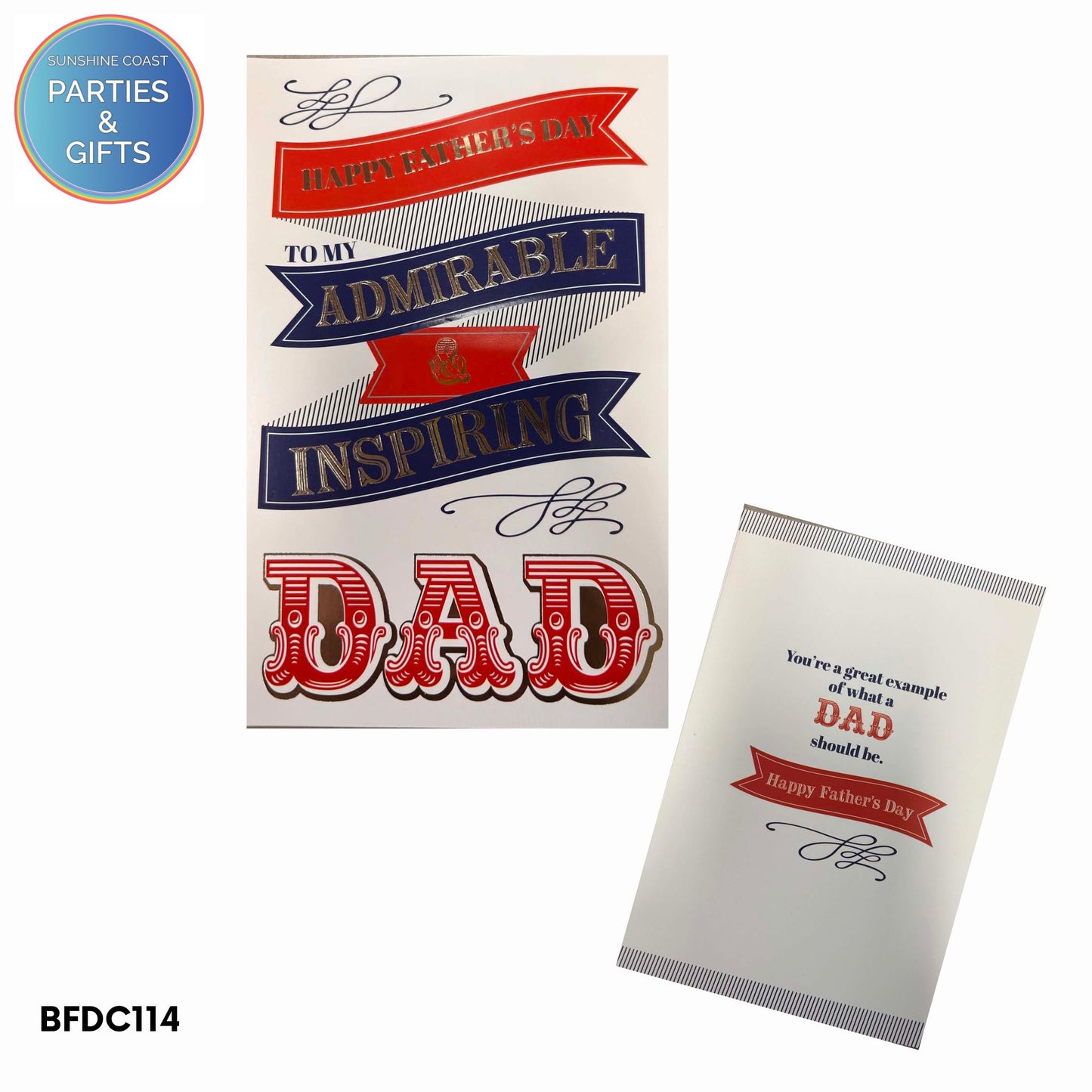 FATHERS DAY CARD - INSPIRING DAD