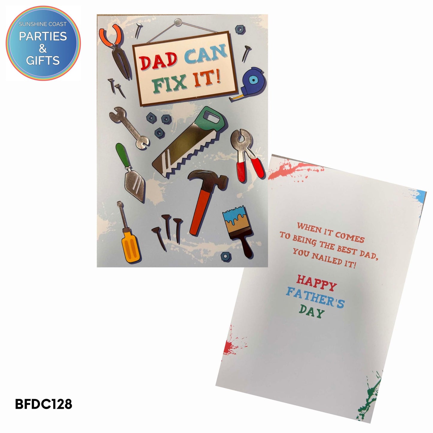 FATHERS DAY CARD - DAD CAN FIX IT