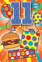 BIRTHDAY CARD - 11TH BIRTHDAY