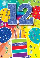 BIRTHDAY CARD - 12TH BIRTHDAY