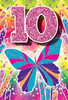 BIRTHDAY CARD - 10TH BIRTHDAY
