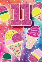 BIRTHDAY CARD - 11TH BIRTHDAY