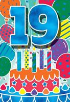 BIRTHDAY CARD - 19TH BIRTHDAY