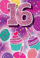 BIRTHDAY CARD - 16TH BIRTHDAY