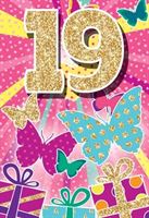 BIRTHDAY CARD - 19TH BIRTHDAY