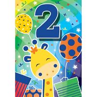 BIRTHDAY CARD - 2ND BIRTHDAY