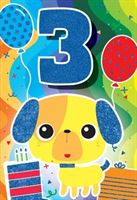 BIRTHDAY CARD - 3RD BIRTHDAY