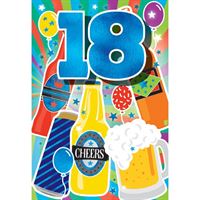 BIRTHDAY CARD - 18TH BIRTHDAY
