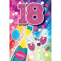 BIRTHDAY CARD - 18TH BIRTHDAY