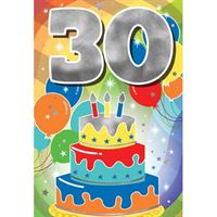 BIRTHDAY CARD - 30TH BIRTHDAY