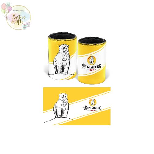 BUNDABERG RUM YELLOW BEAR CAN COOLER
