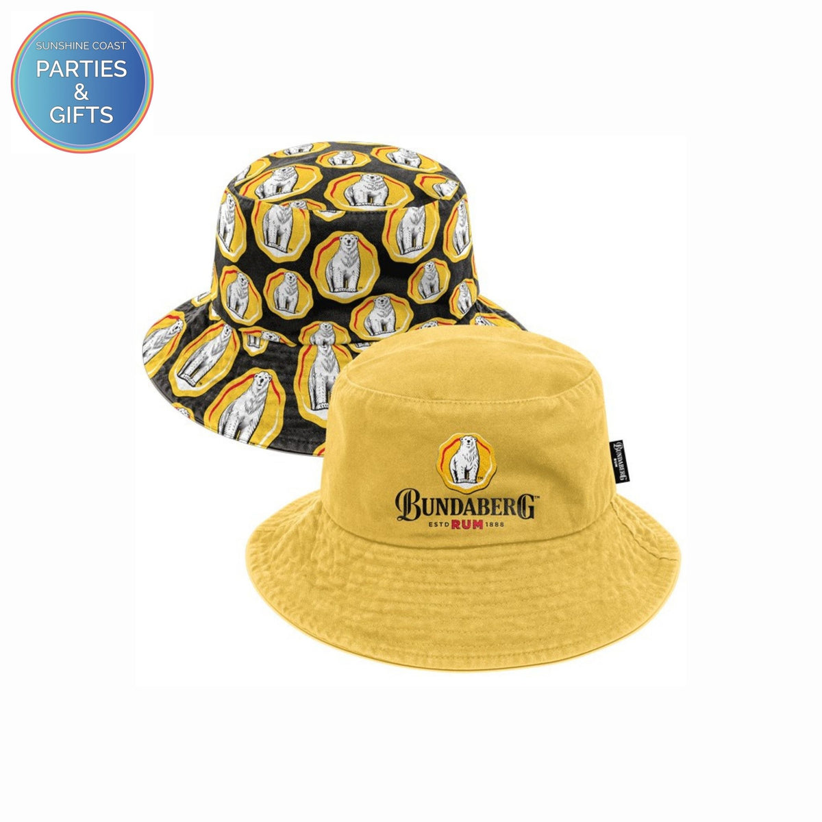 BUNDABERG RUM REVERSIBLE BUCKET HAT