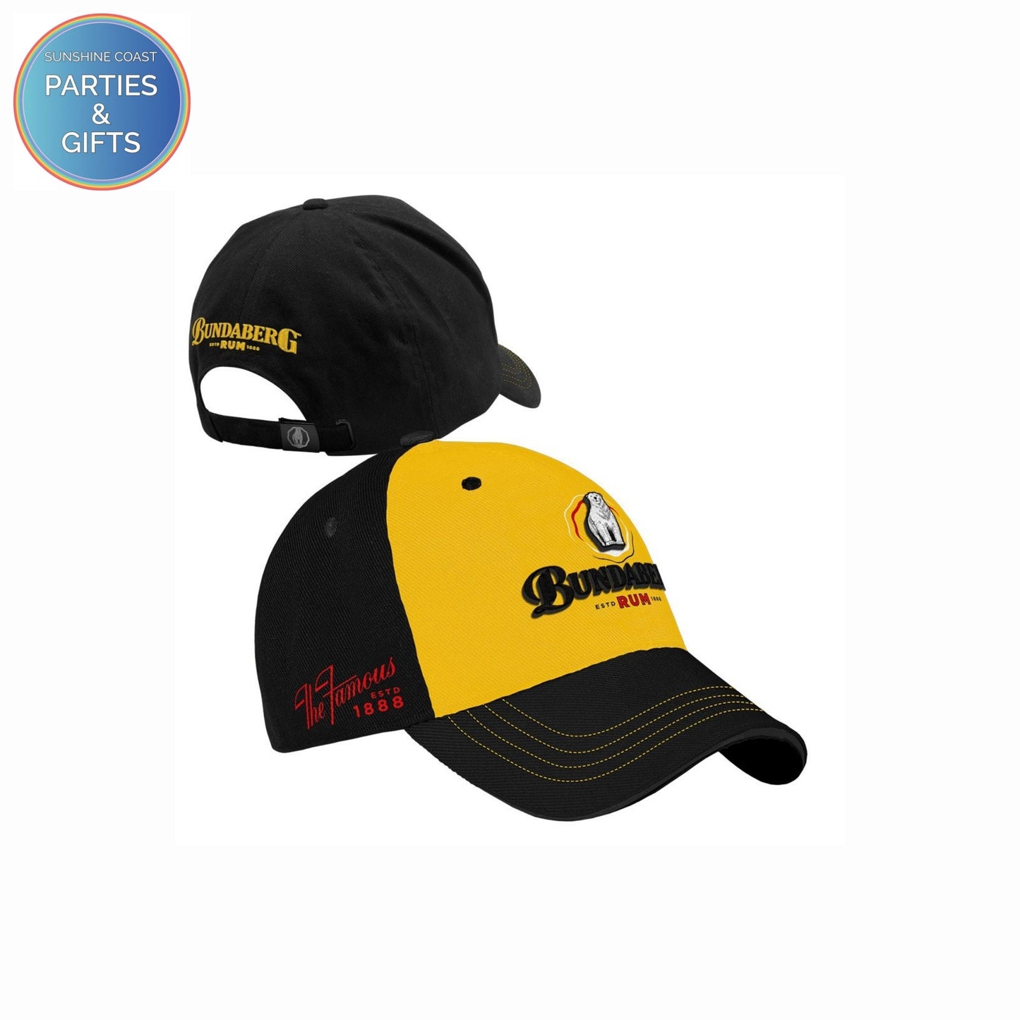 BUNDABERG RUM ROSETTE BASEBALL CAP