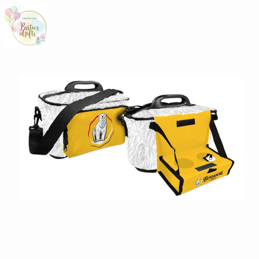BUNDABERG RUM FURRY COOLER BAG WITH TRAY