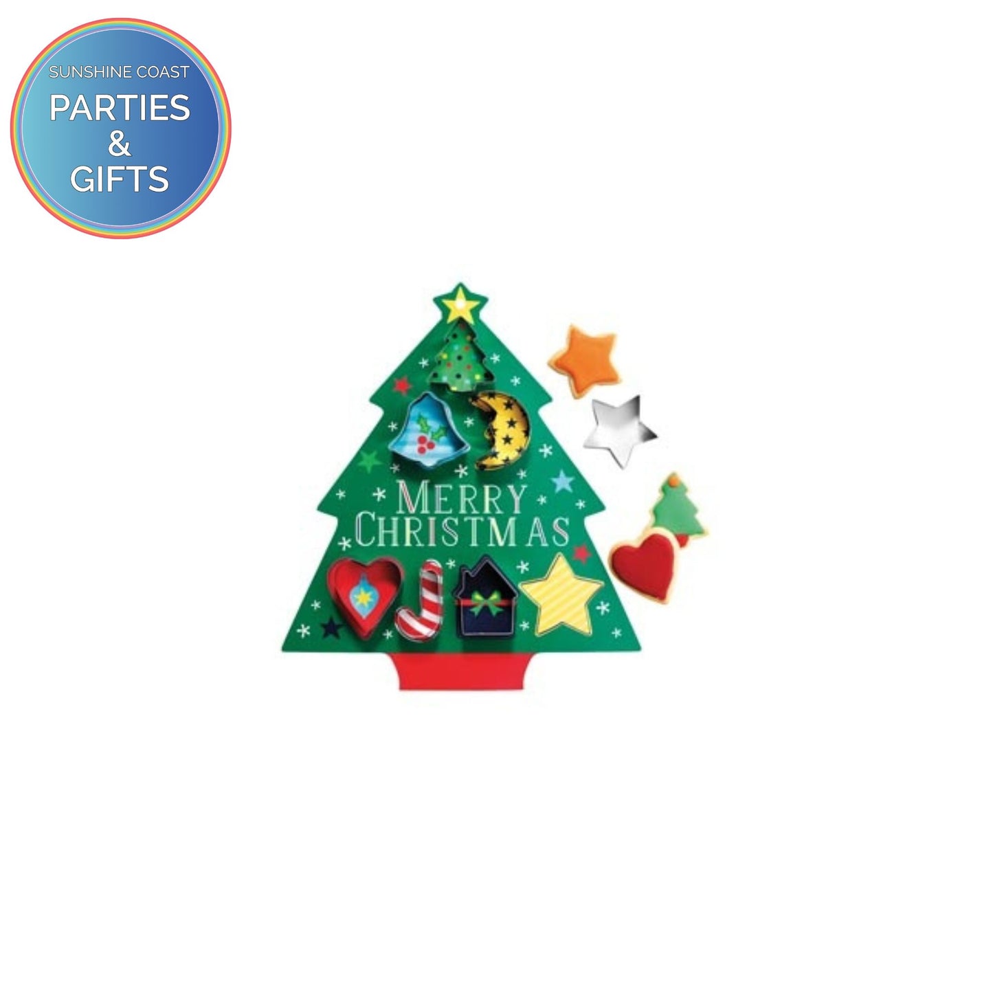 CHRISTMAS COOKIE CUTTER SET - PACK OF 7